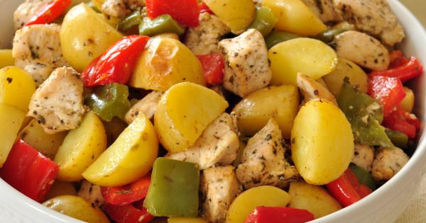 MedlinePlus: Chicken Pepper Bake