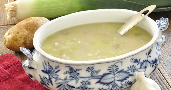 MedlinePlus: Creamy Potato Leek Soup