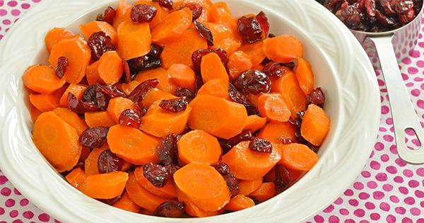 MedlinePlus: Glazed Carrots and Cranberries
