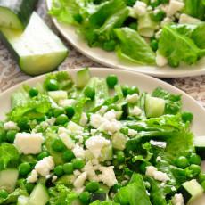 Green Salad with Peas
