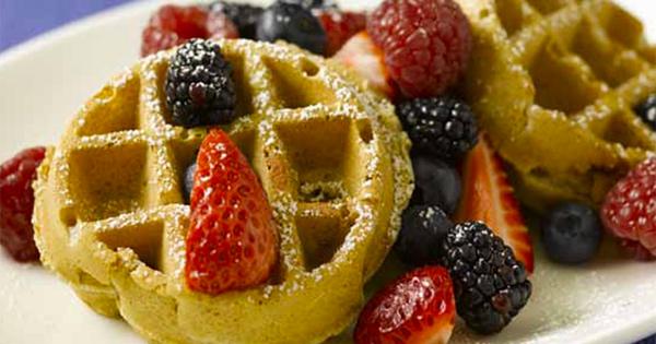 MedlinePlus: Oatmeal Pecan Waffles (or Pancakes)