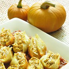 Pumpkin Ricotta Stuffed Shells