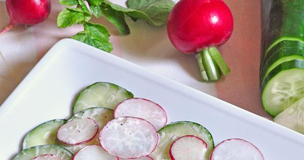 MedlinePlus: Radish and Cucumber Salad
