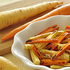 Roasted Parsnips and Carrots