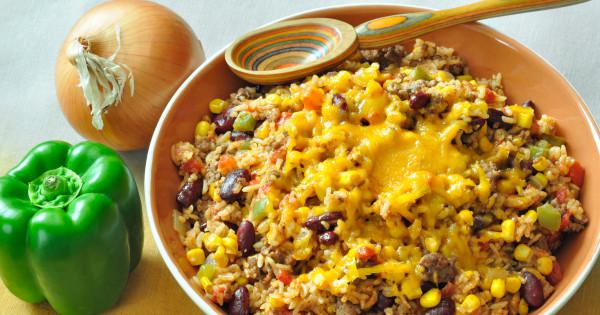 MedlinePlus: Tasty Hamburger Skillet