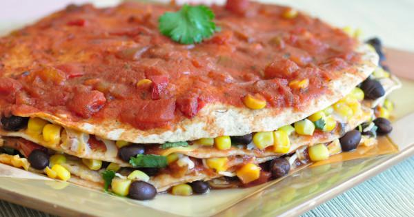 MedlinePlus Tortilla Casserole   Recipe Tortillacasserole Fb 