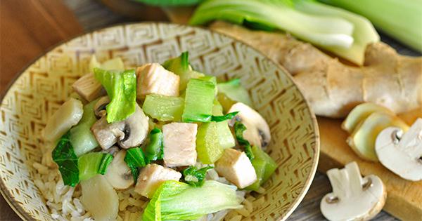 MedlinePlus: Vegetables and Turkey Stir-Fry