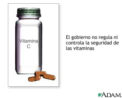 Normas de seguridad para las vitaminas