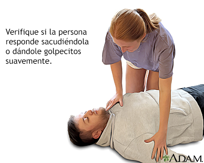 Verifique si la persona responde